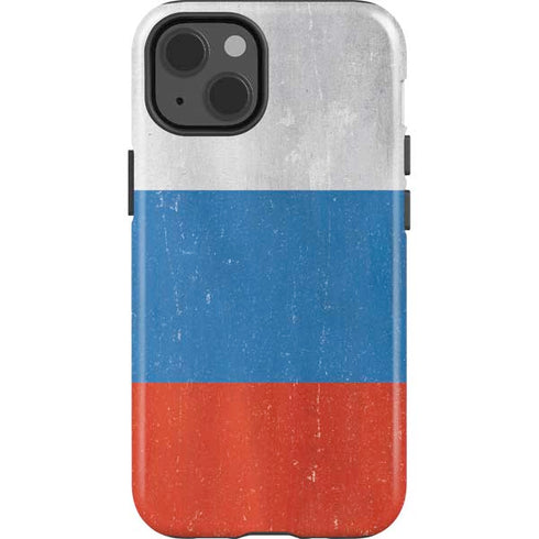 Russian Flag Distressed iPhone 13 Impact Case